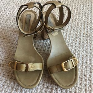 STELLA MCCARTNEY Carrington Faux Leather Sandal 40.5